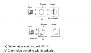Difference between client and server-side scripting